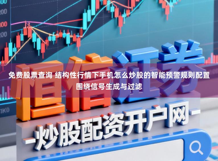 免费股票查询 结构性行情下手机怎么炒股的智能预警规则配置围绕信号生成与过滤