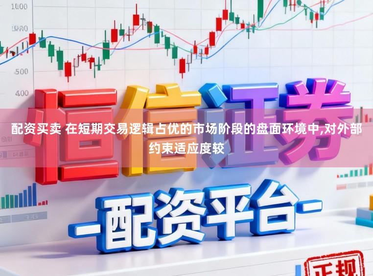 配资买卖 在短期交易逻辑占优的市场阶段的盘面环境中,对外部约束适应度较